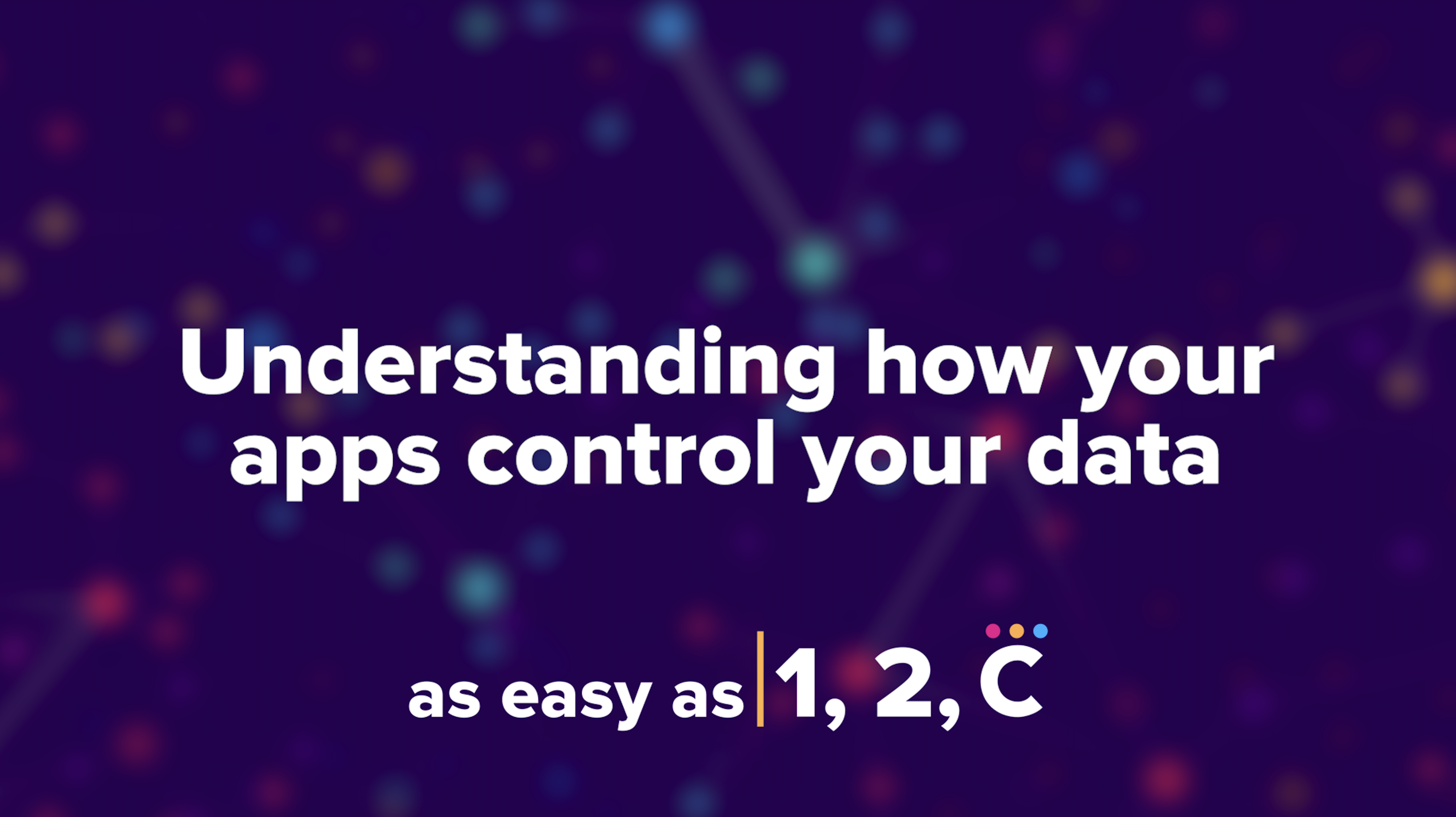 As Easy As 1, 2, C: Understanding How Your Apps Control Your Data